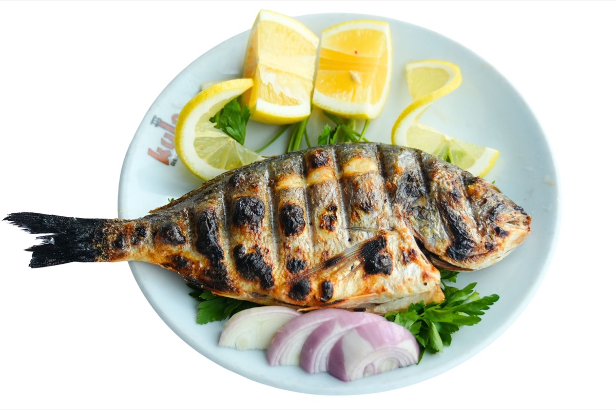 Grilled Sea Bream